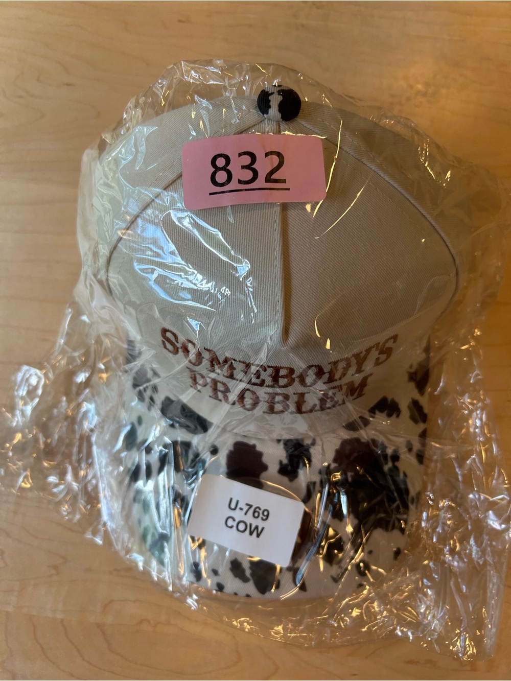 Somebody’s Problem baseball hat - Picture 6 of 6